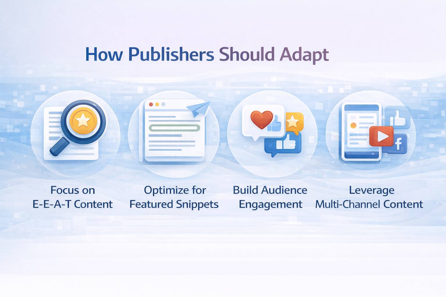 how publishers should adapt to AI-driven search ecosystems