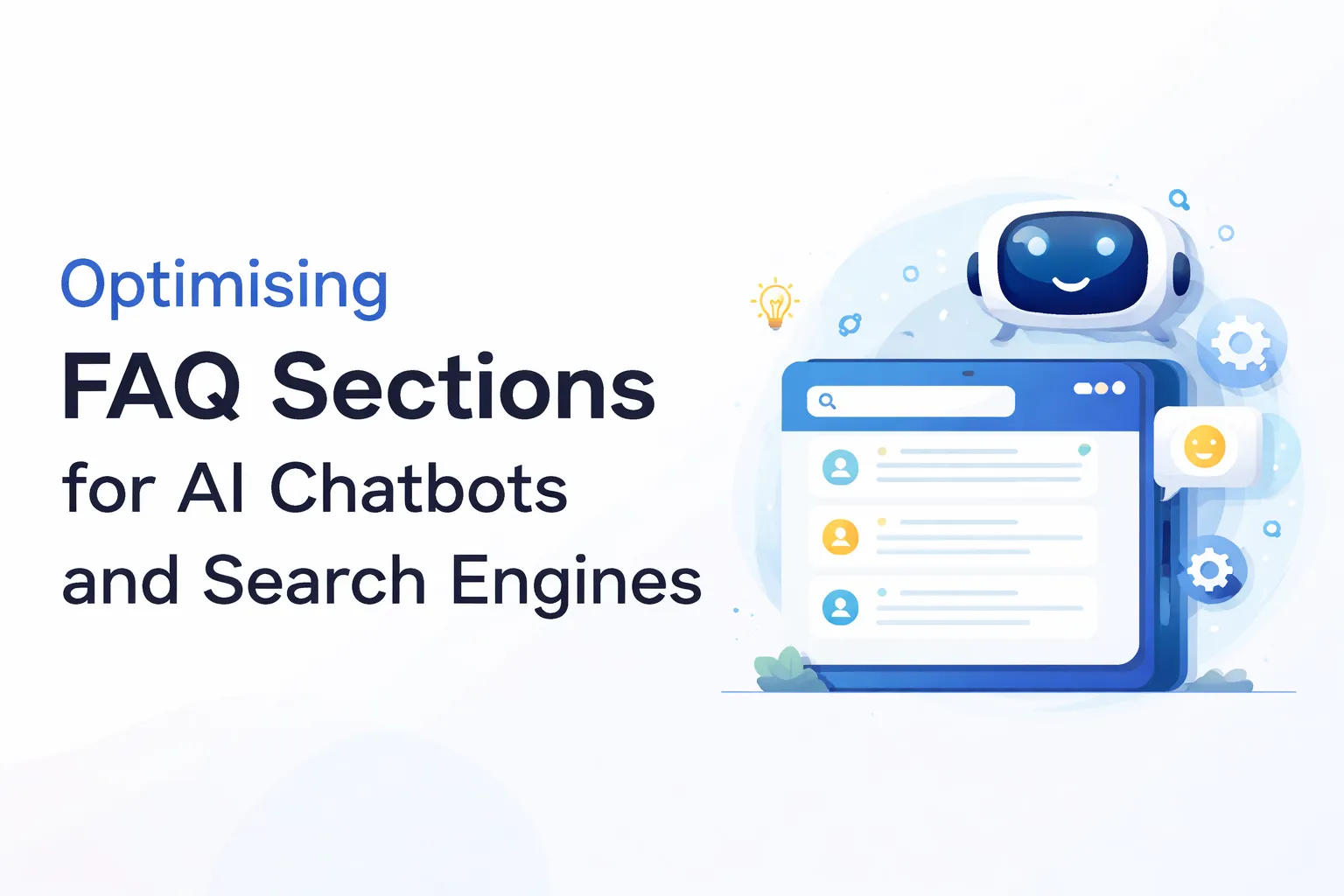 optimizing faq section for ai search engines