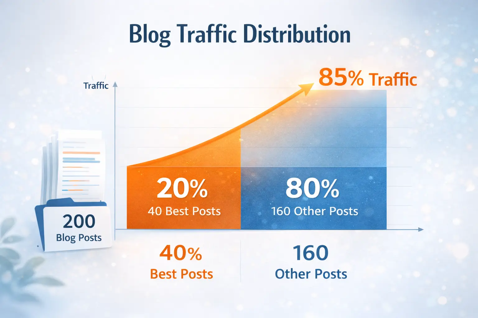 Pareto Principle for SEO Content