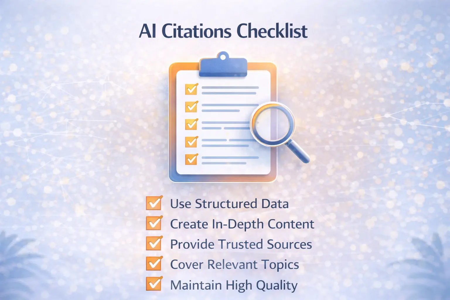 AI Citations Checklist