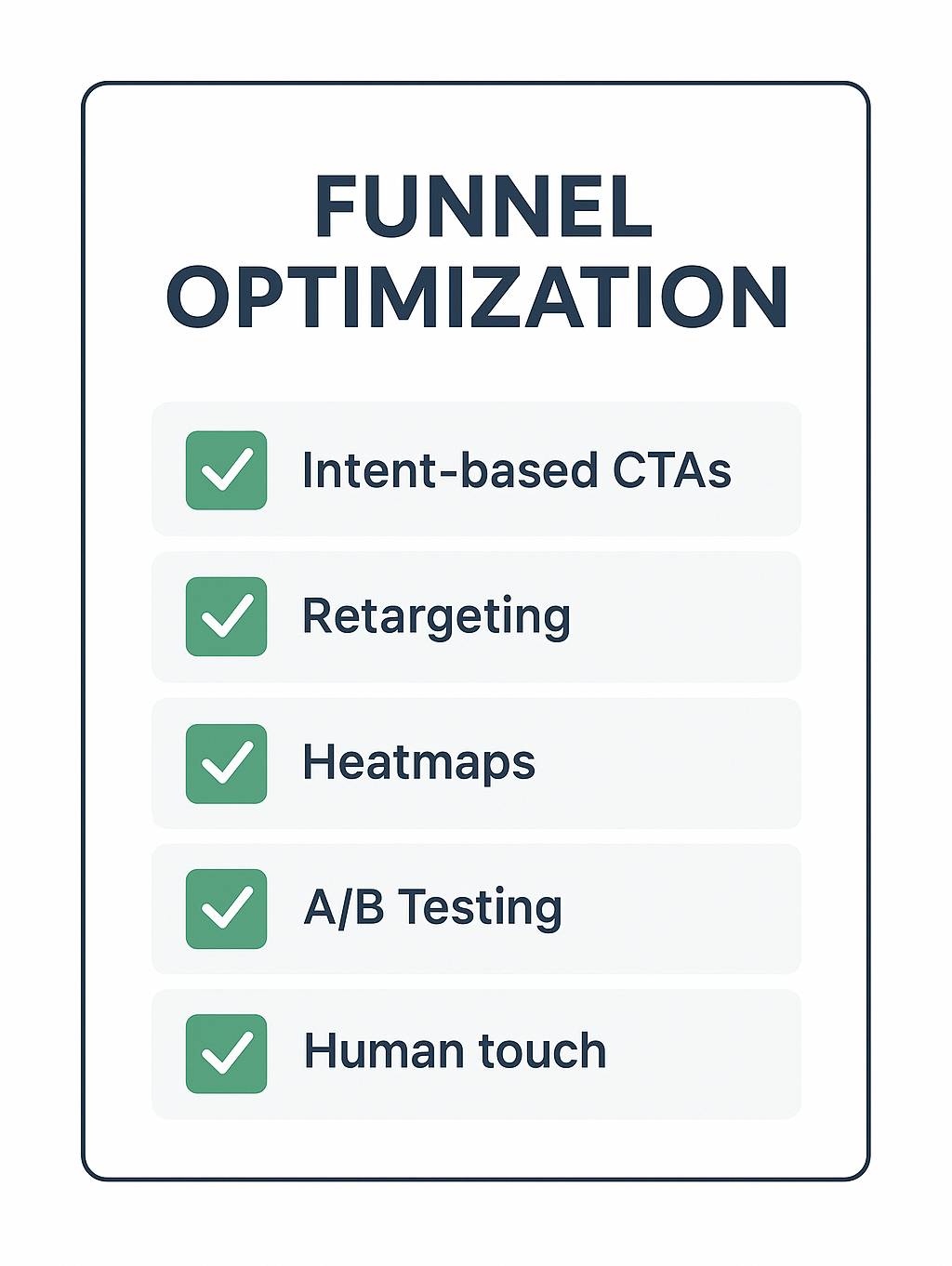  Funnel Optimization
