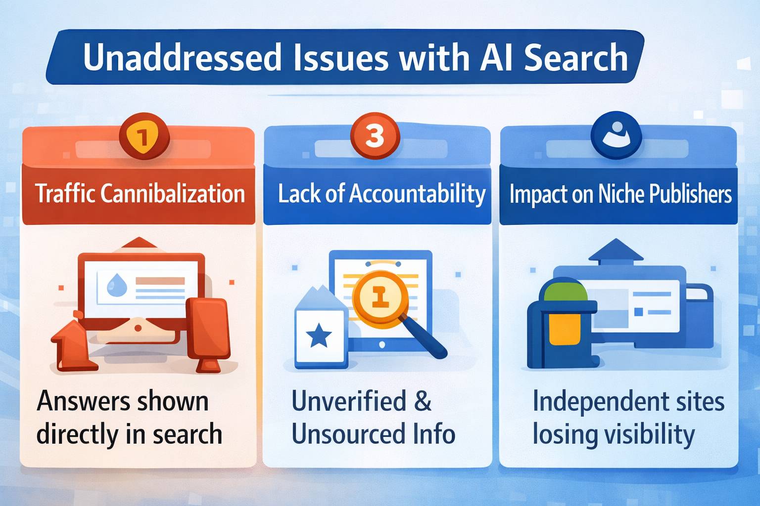 Understand Unaddressed Issues With AI Search