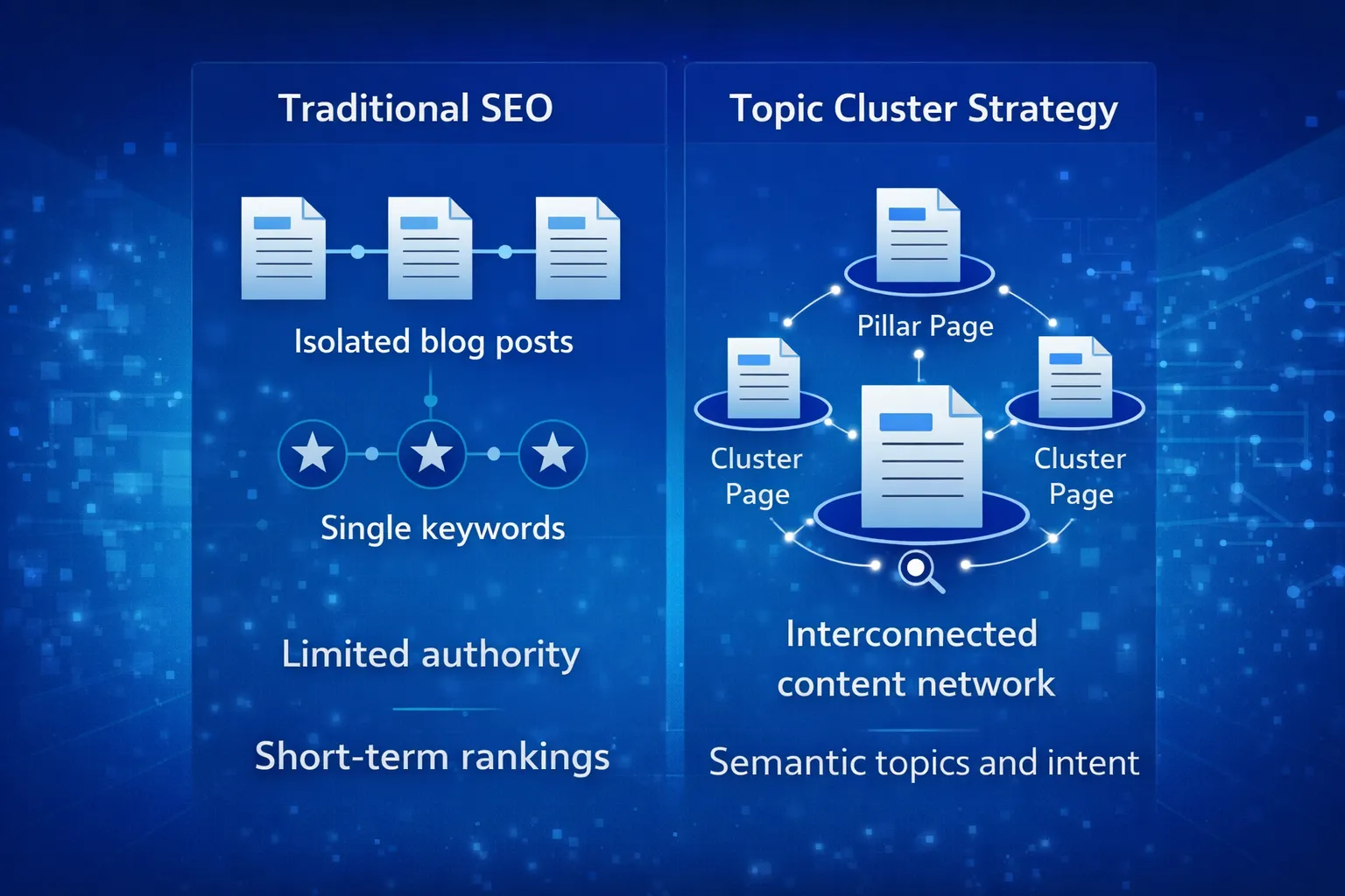 Advance Topic Cluster Strategy